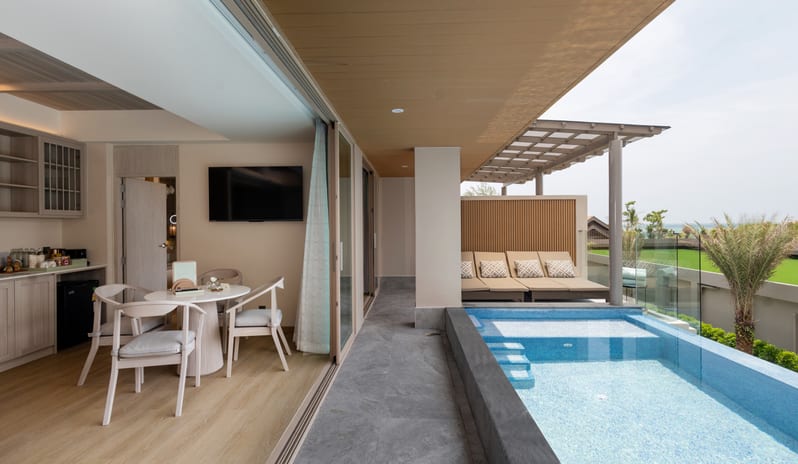 Seaside Two-Bedroom Pool Suite Overview